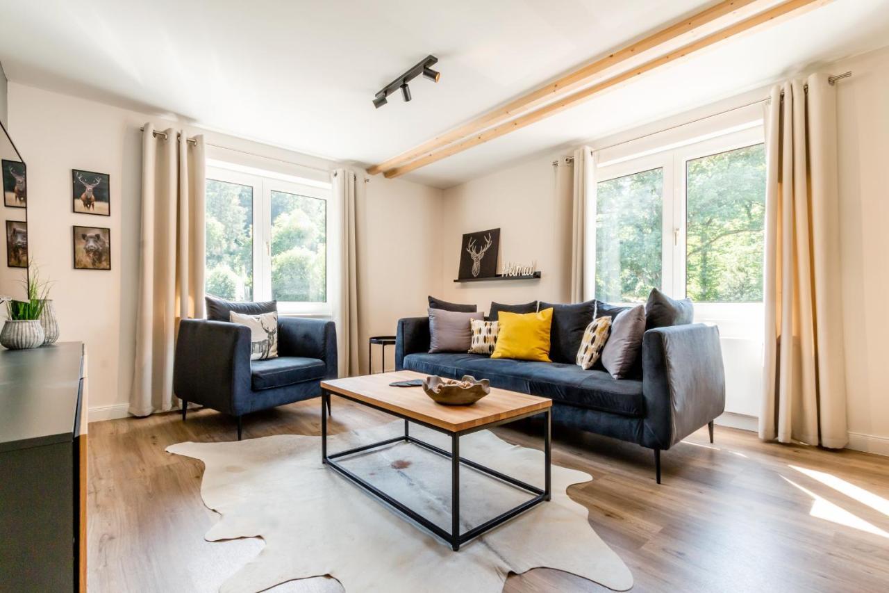 Harzfalke Apartment - Ankommen Und Wohlfuehlen. Wieda ภายนอก รูปภาพ